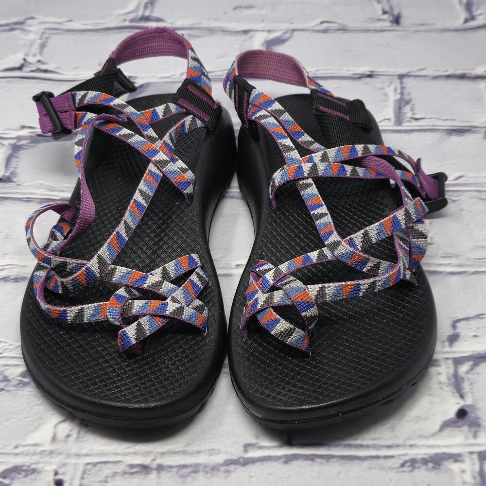 Chaco Womens Size 9 Sandals Classic ZX2 Camper Purple Black